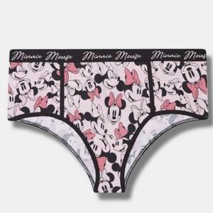 🆕️ DISNEY MINNIE MOUSE MID RISE COTTON CHEEKY PANTY